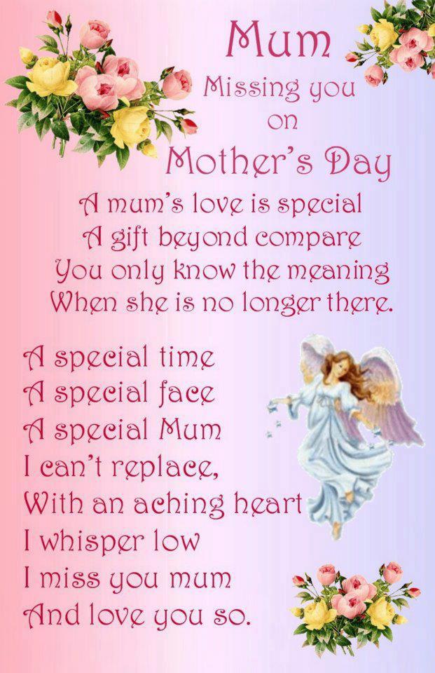 Quotes About Missing Mom On Mothers Day. QuotesGram