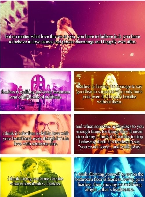 Best Taylor Swift Fearless Quotes. QuotesGram