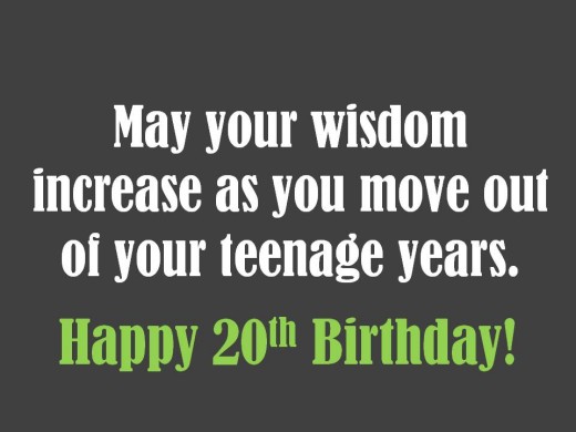 Funny 20th Birthday Quotes. QuotesGram