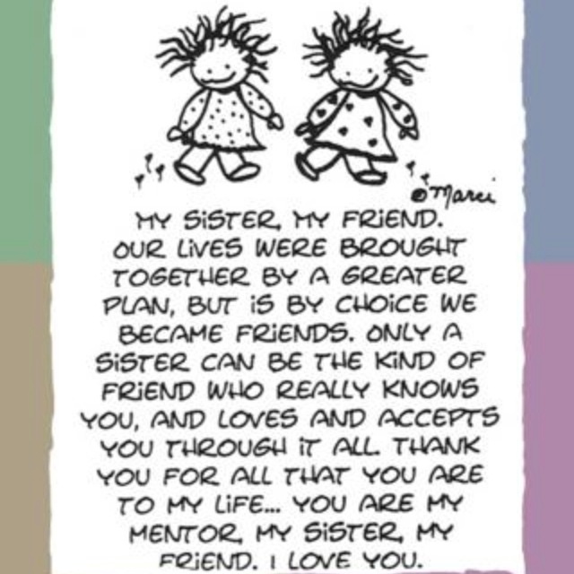 Quotes To Say To Your Sister Quotesgram 