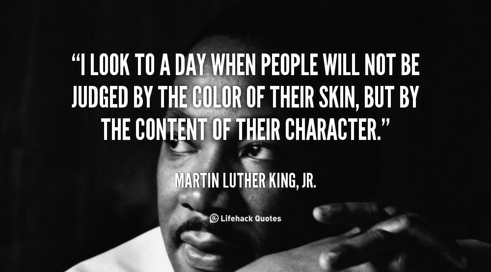 Martin Luther King Jr Quotes On Character. QuotesGram