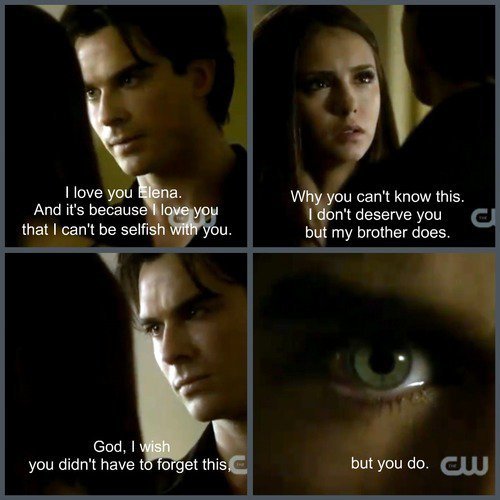 Damon And Elena Love Quotes Quotesgram