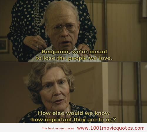 Quotes From Benjamin Button. QuotesGram