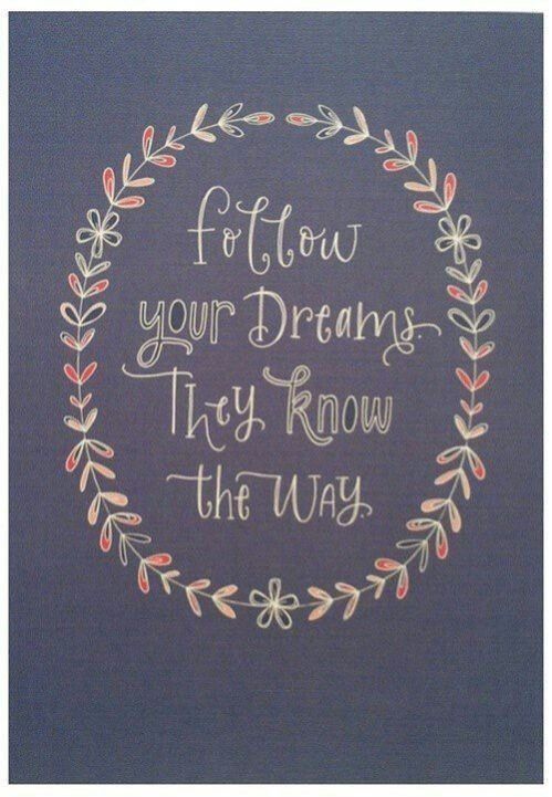 Quotes About Following Dreams. QuotesGram