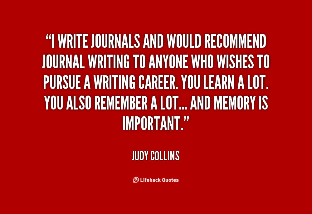 Journal Writing Quotes. QuotesGram