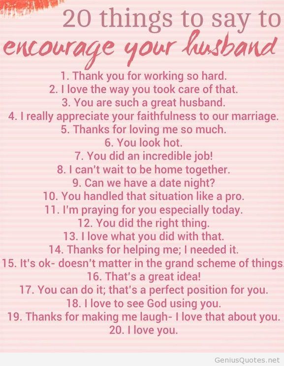 Husband sayings