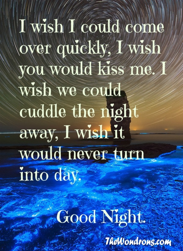 Romantic Good Night Quotes For Him. QuotesGram