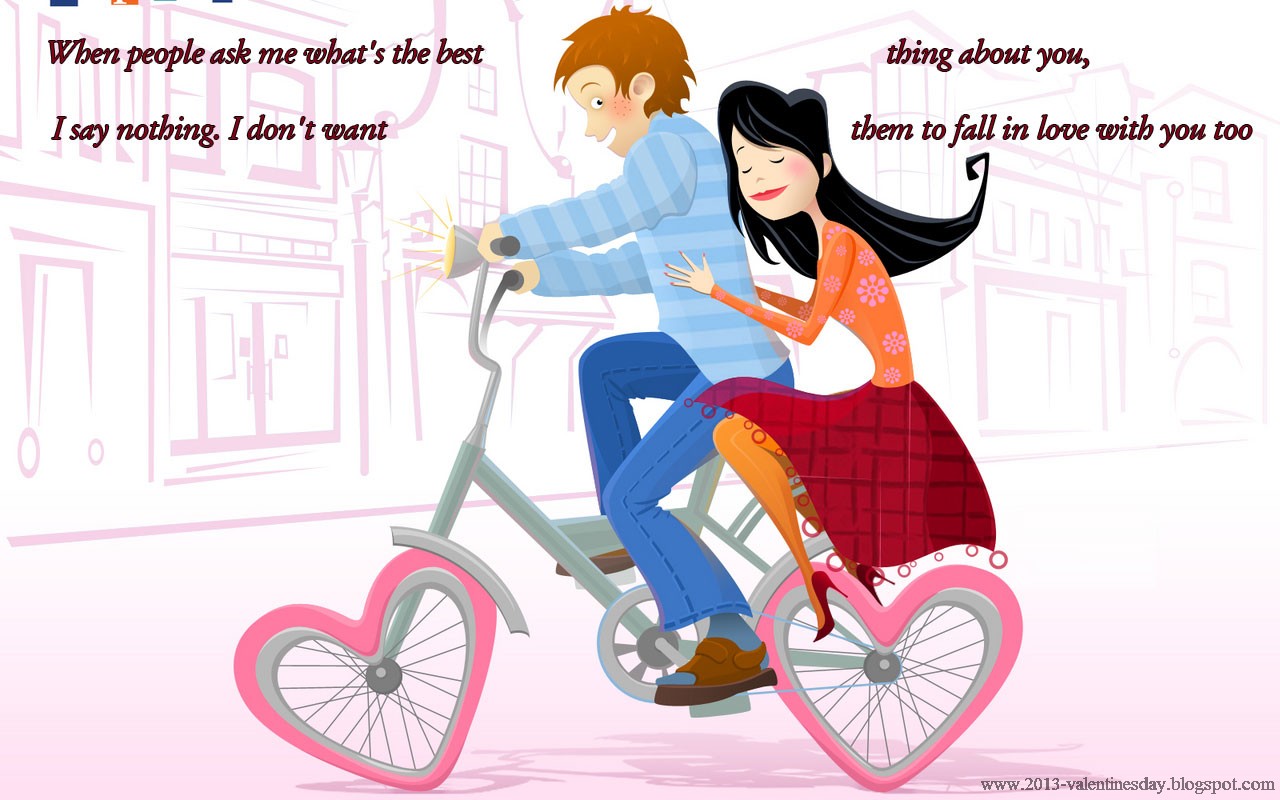 Loving Couple Cartoon Pictures With Quotes. QuotesGram