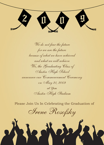 Graduation Party Invitation Quotes. QuotesGram
