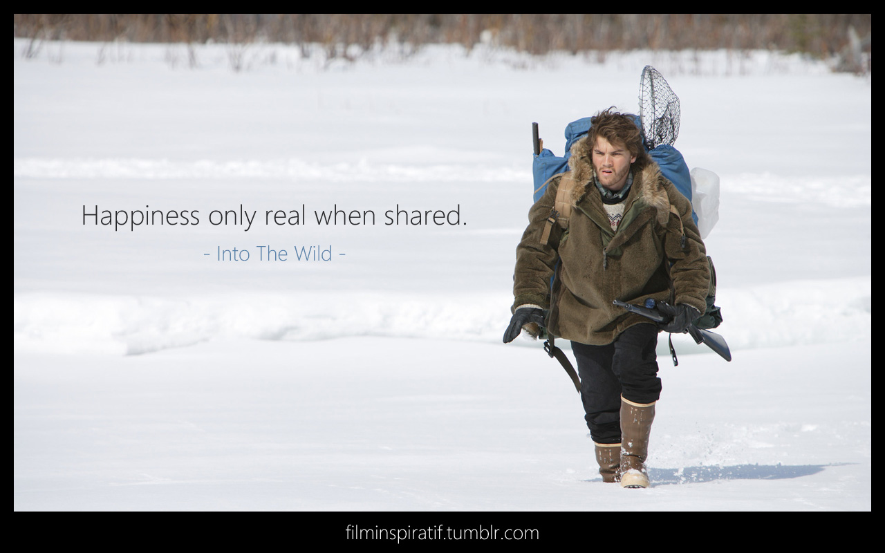 Into The Wild Movie Quotes. QuotesGram