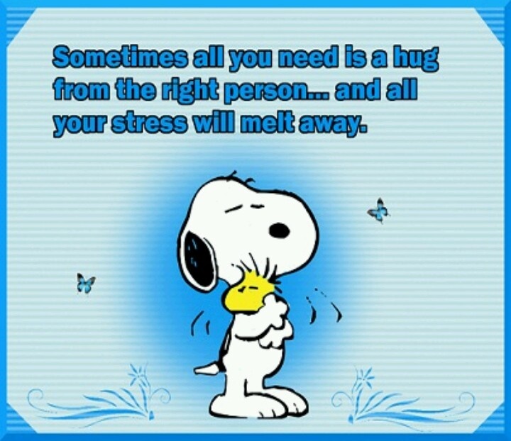 Snoopy Quotes Hug Quotesgram