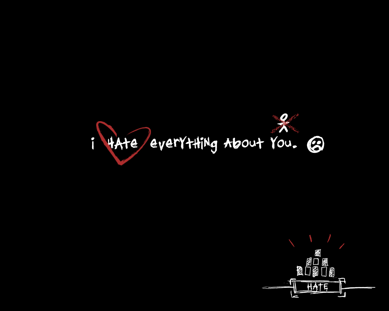 I Hate Everything About You Quotes Quotesgram