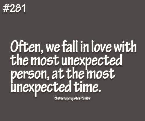 Quotes About Falling In Love Unexpectedly. QuotesGram