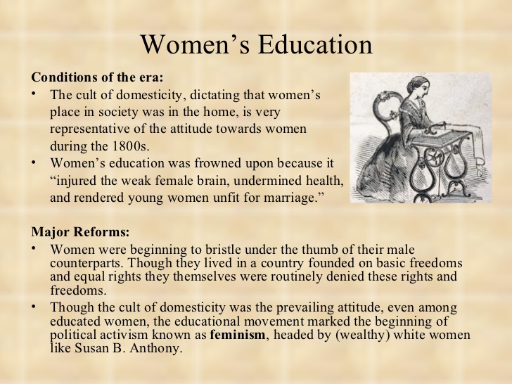 Women education essay