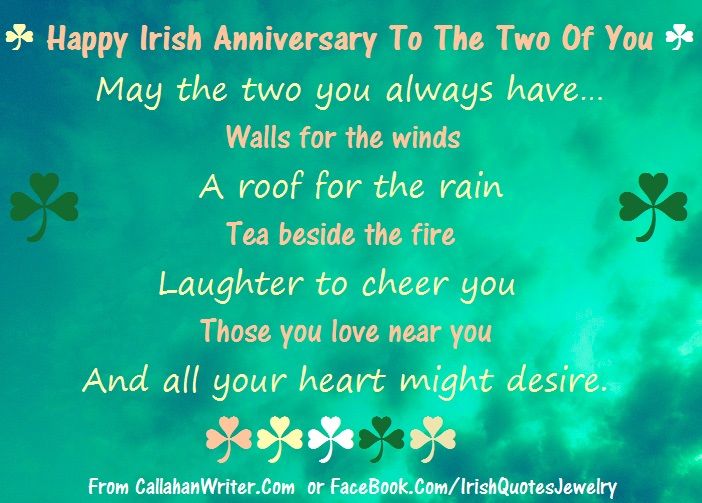 Irish Anniversary Quotes. QuotesGram