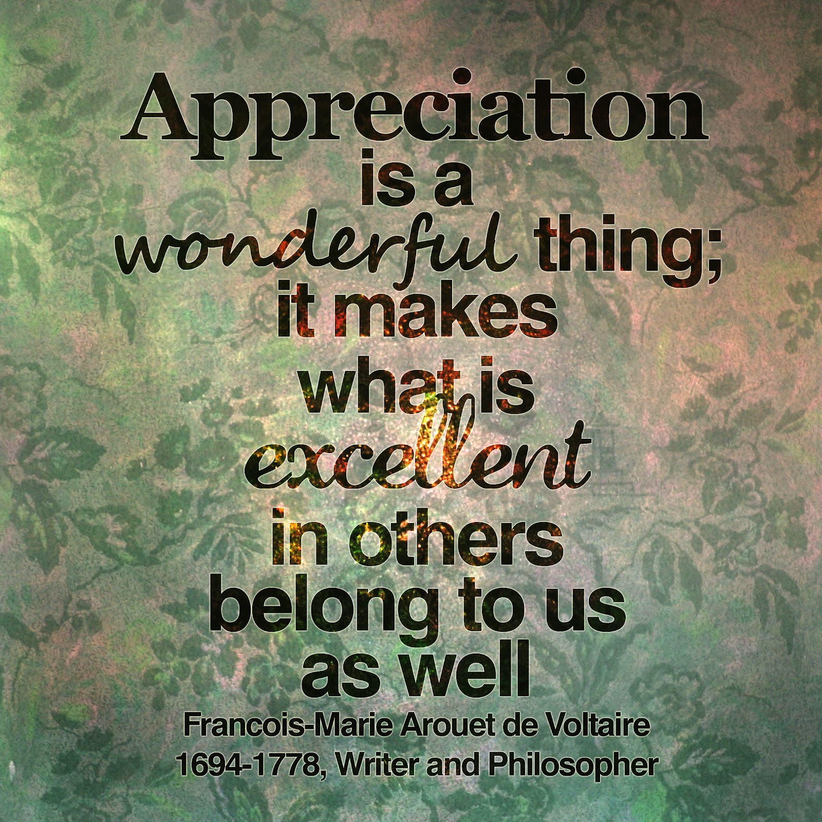 Great Quotes About Appreciation. QuotesGram