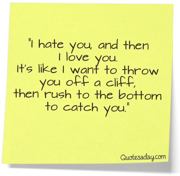 Hate Love Quotes For Facebook Quotesgram