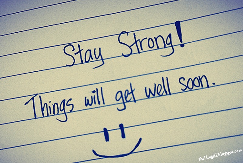 They will get you good. Will get. Soon-will. It will get better. Get well soon.