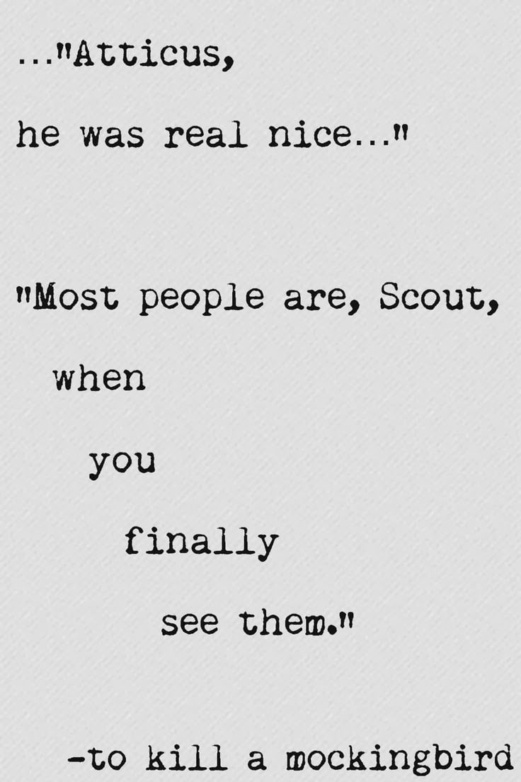 Important Quotes From To Kill A Mockingbird. QuotesGram