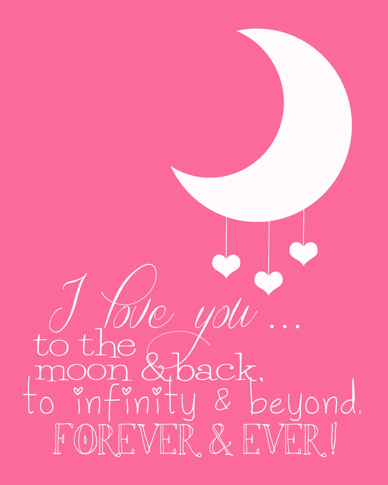 I Love You To The Moon And Back Quotes. QuotesGram