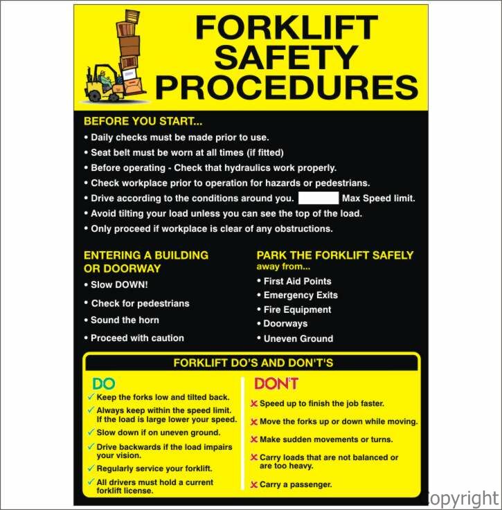 Forklift Safety Quotes Quotesgram