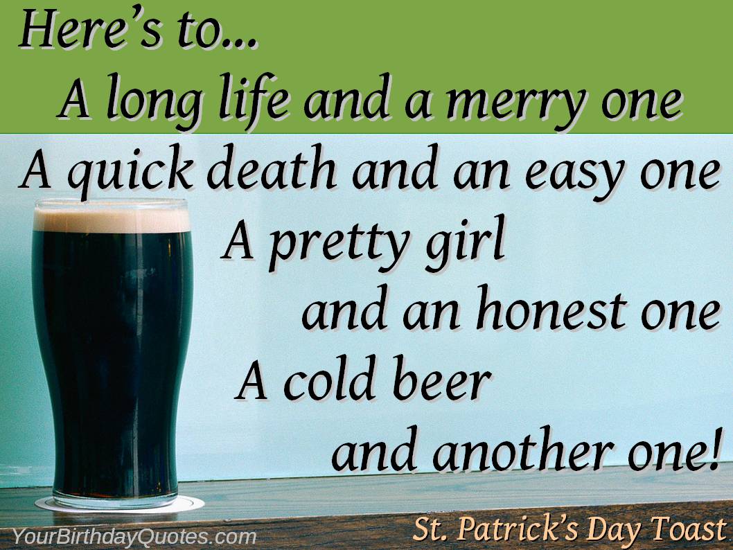 Funny Irish Birthday Quotes. 