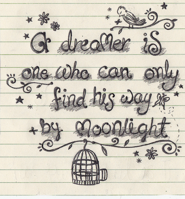 motivational pencil sketch