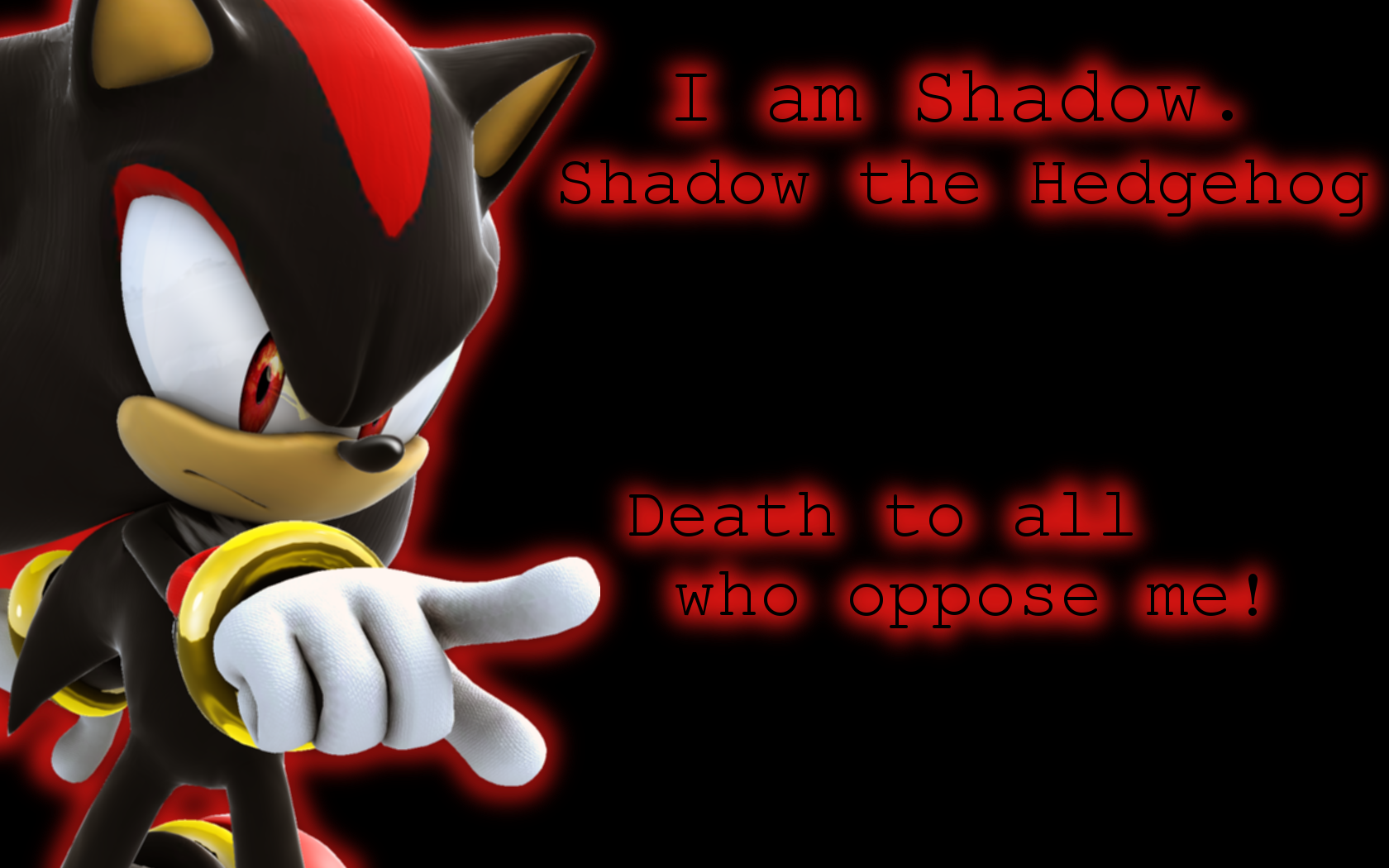 Shadow The Hedgehog Quotes QuotesGram Shadow The Hedgehog Quotes QuotesGram