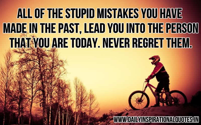 Inspirational Quotes On Past Mistakes. QuotesGram