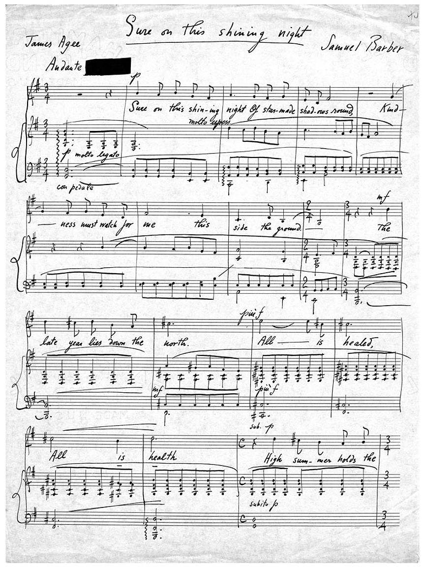 Samuel barber quotes quotesgram