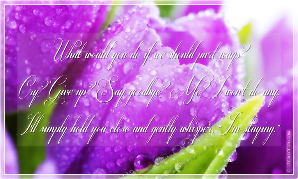 Lovers Parting Ways Quotes. QuotesGram