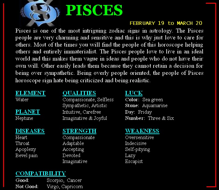 Traits Of Pisces Man