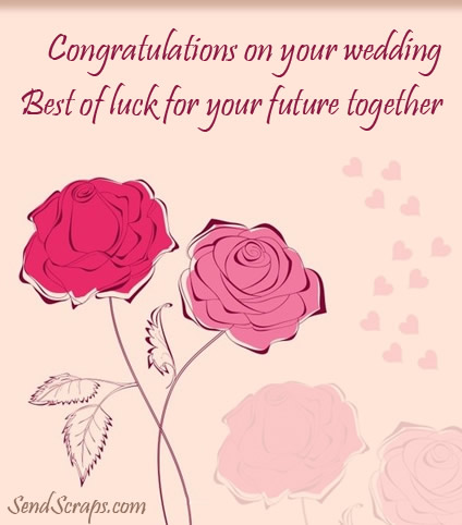 Congratulations On Your Wedding Day Quotes Quotesgram