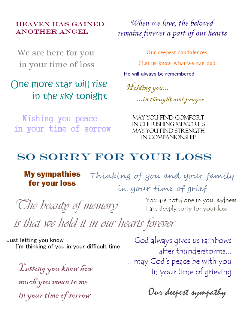 Heartfelt Quotes For Funerals. QuotesGram