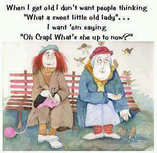 Old Lady Funny Quotes. Quotesgram