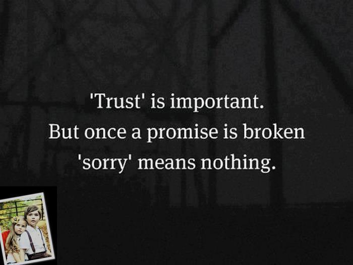 Broken Trust Quotes For Relationships.