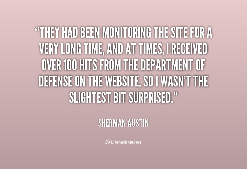 Monitoring Quotes. QuotesGram