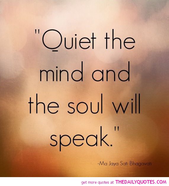 Quiet Time Quotes. QuotesGram