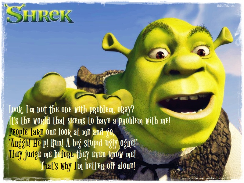 Shrek Quotes. QuotesGram