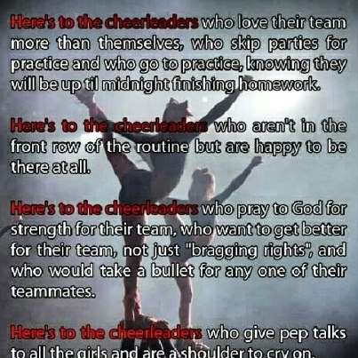 Cheerleading Quotes. QuotesGram