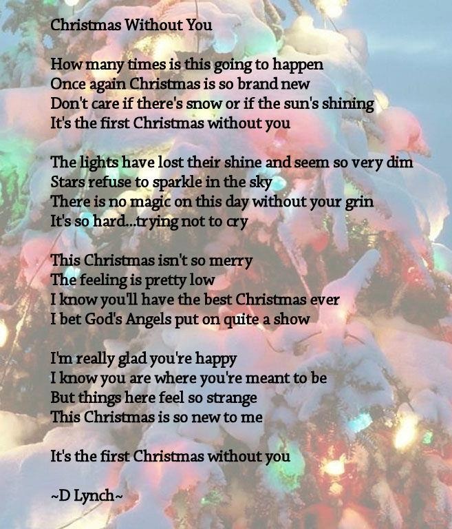 First Christmas Without You Quotes Christmas Quotes Not The Same. Quotesgram