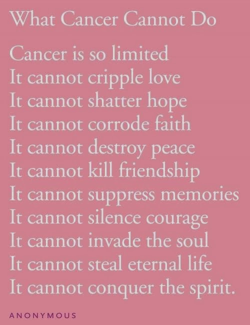 Losing Battle With Cancer Quotes. QuotesGram