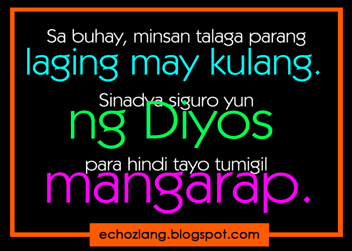 Tagalog Quotes Tungkol Sa Buhay. QuotesGram