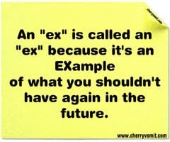 Ex quotes his Is He