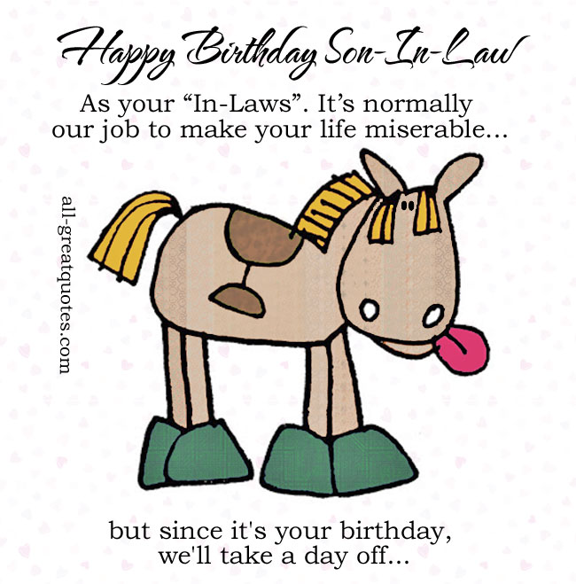 wallpapers Happy Birthday Son In Law Quotes crawl son in law quotes quotesgram