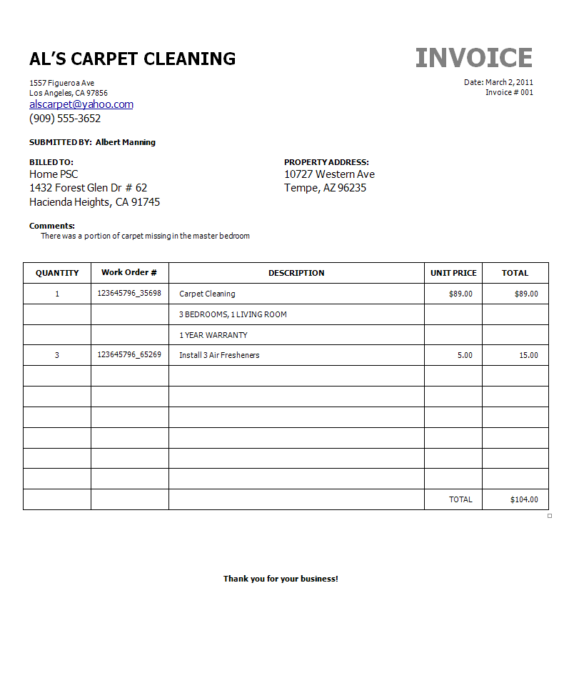 Templates For Carpet Cleaning Quotes QuotesGram