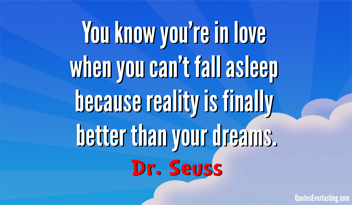Dr Seuss Dream Quote Dr Seuss Quotes Love Quotes. Quotesgram