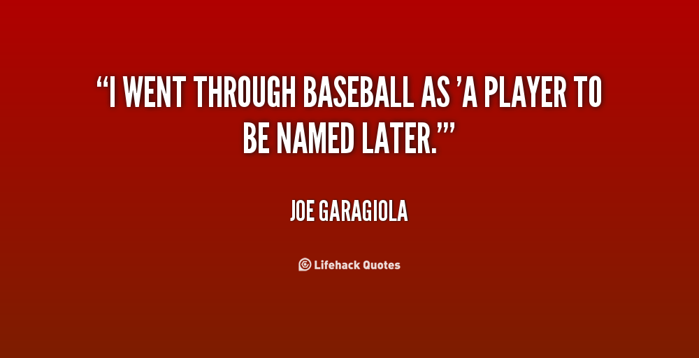 Inspirational Quotes By Baseball Players. QuotesGram