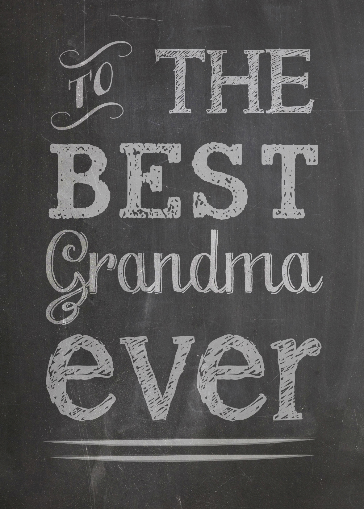 Free Printable Grandma Mothers Day Card