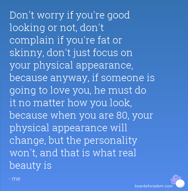 Physical Appearance Quotes. QuotesGram